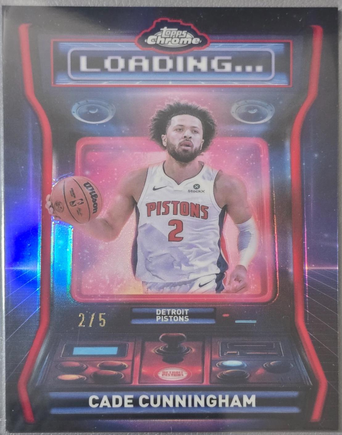 Cade Cunningham [Refractor Red] #LD-7