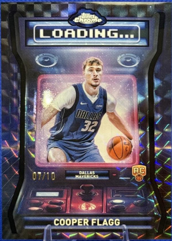 Cooper Flagg [Refractor Black Geometric] #LD-11