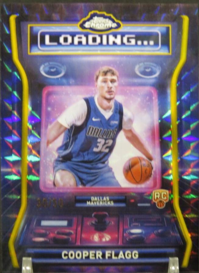 Cooper Flagg [Refractor Gold Geometric] #LD-11