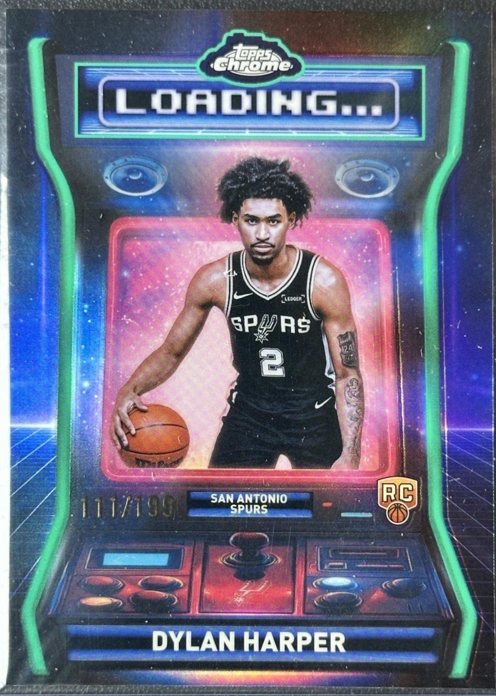 Dylan Harper [Refractor Aqua] #LD-12