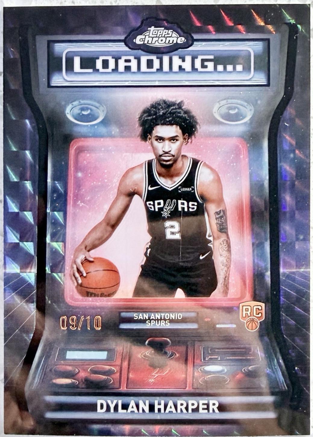 Dylan Harper [Refractor Black Geometric] #LD-12