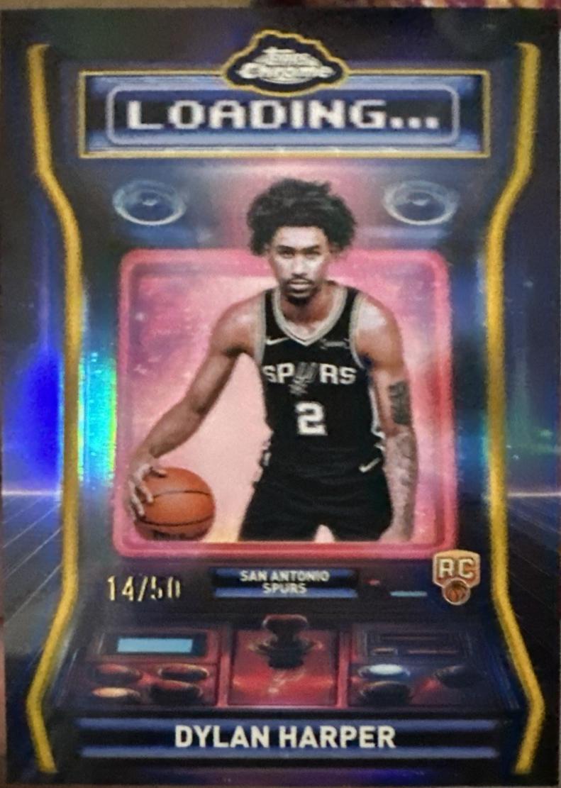 Dylan Harper [Refractor Gold Geometric] #LD-12