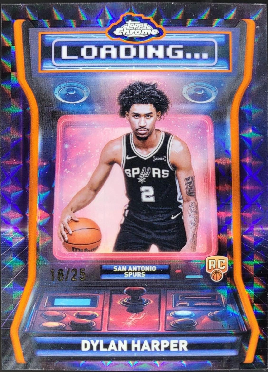 Dylan Harper [Refractor Orange Geometric] #LD-12