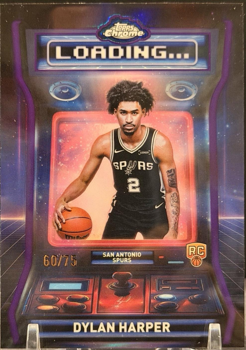 Dylan Harper [Refractor Purple Geometric] #LD-12