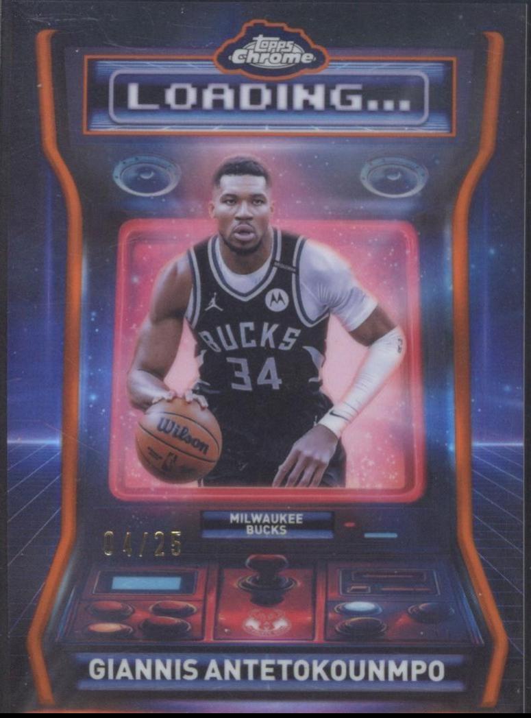 Giannis Antetokounmpo [Refractor Orange] #LD-6