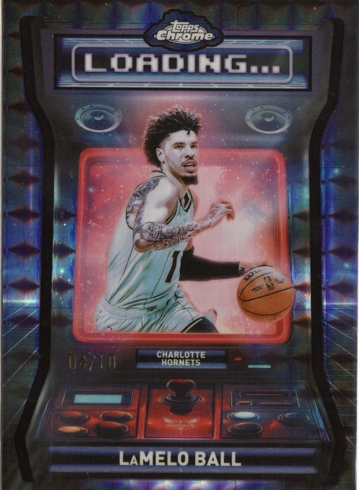 LaMelo Ball [Refractor Black Geometric] #LD-8