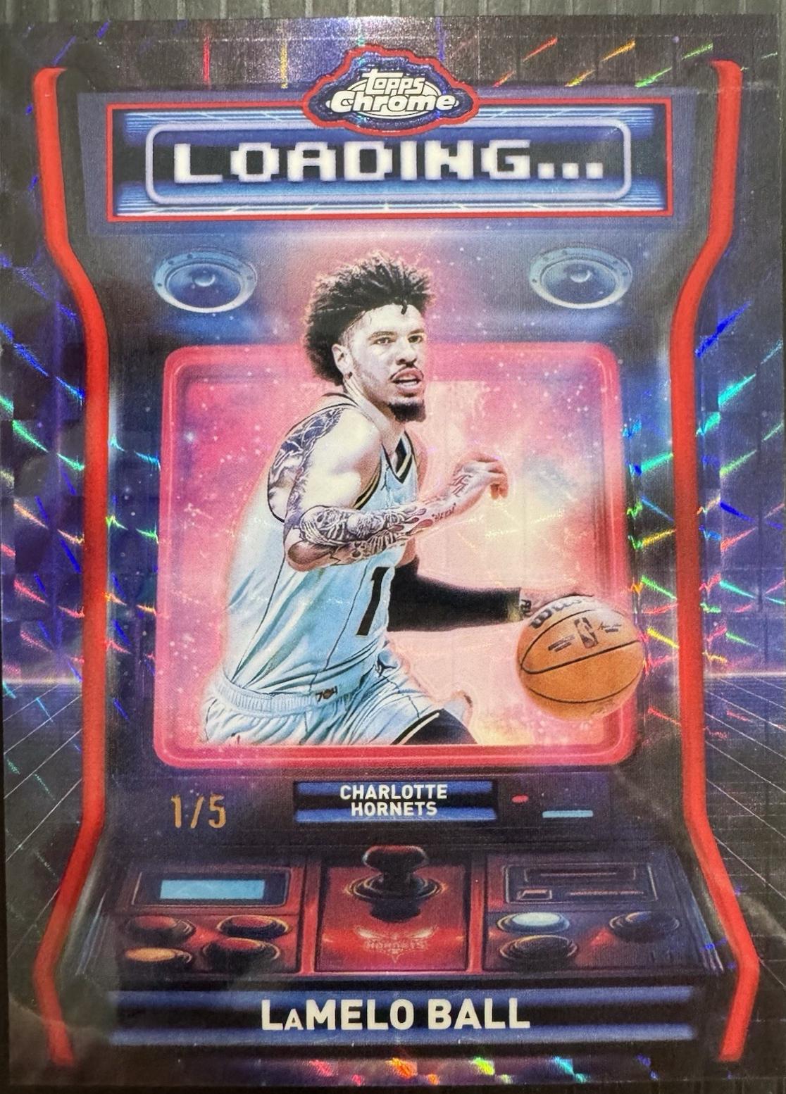 LaMelo Ball [Refractor Red] #LD-8