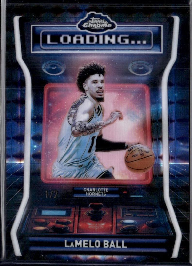LaMelo Ball [Refractor White Geometric] #LD-8