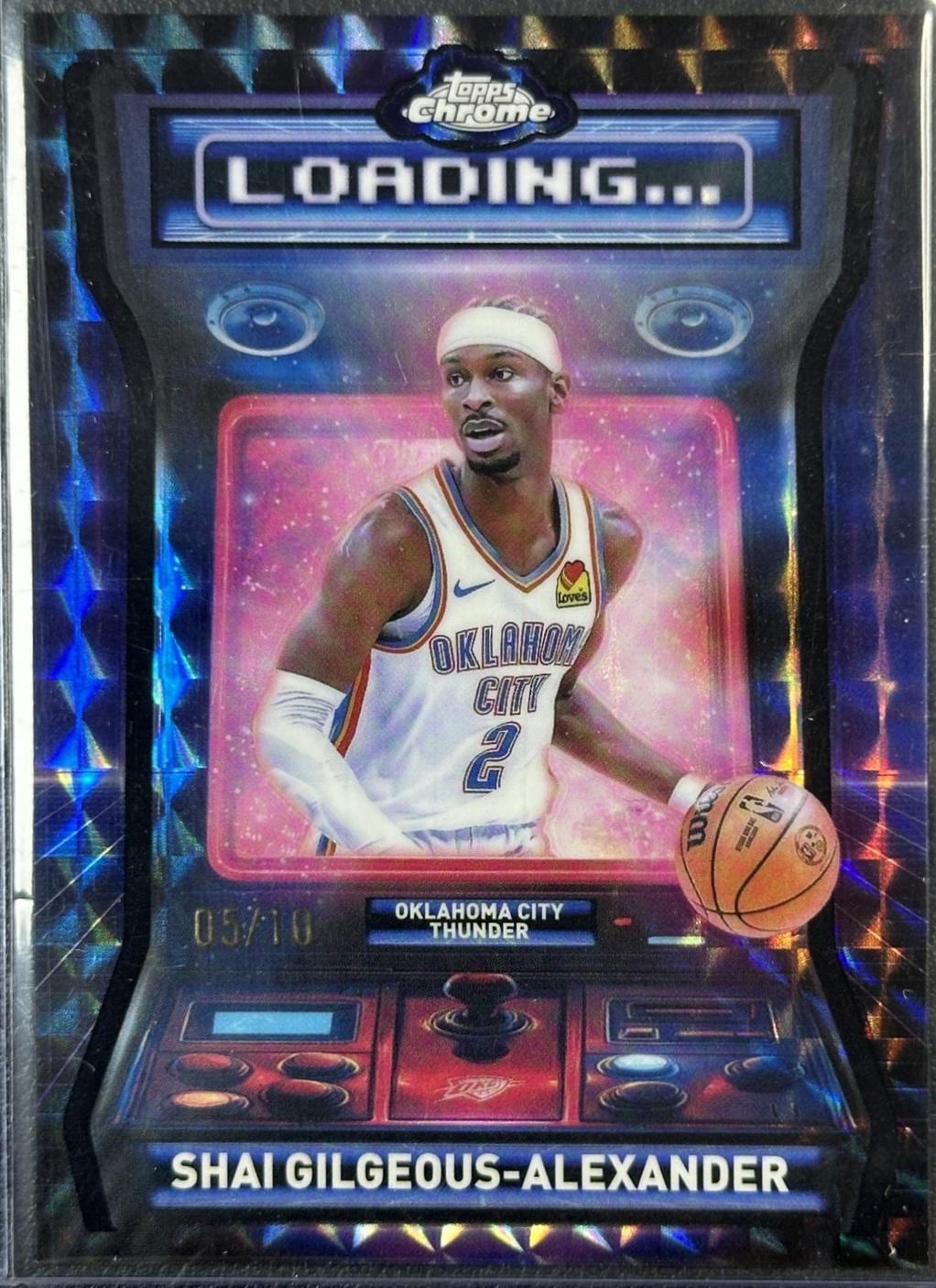 Shai Gilgeous-Alexander [Refractor Black Geometric] #LD-1