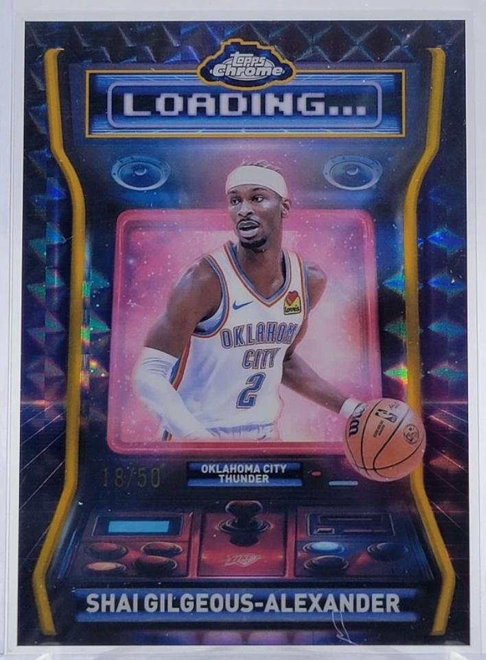 Shai Gilgeous-Alexander [Refractor Gold Geometric] #LD-1
