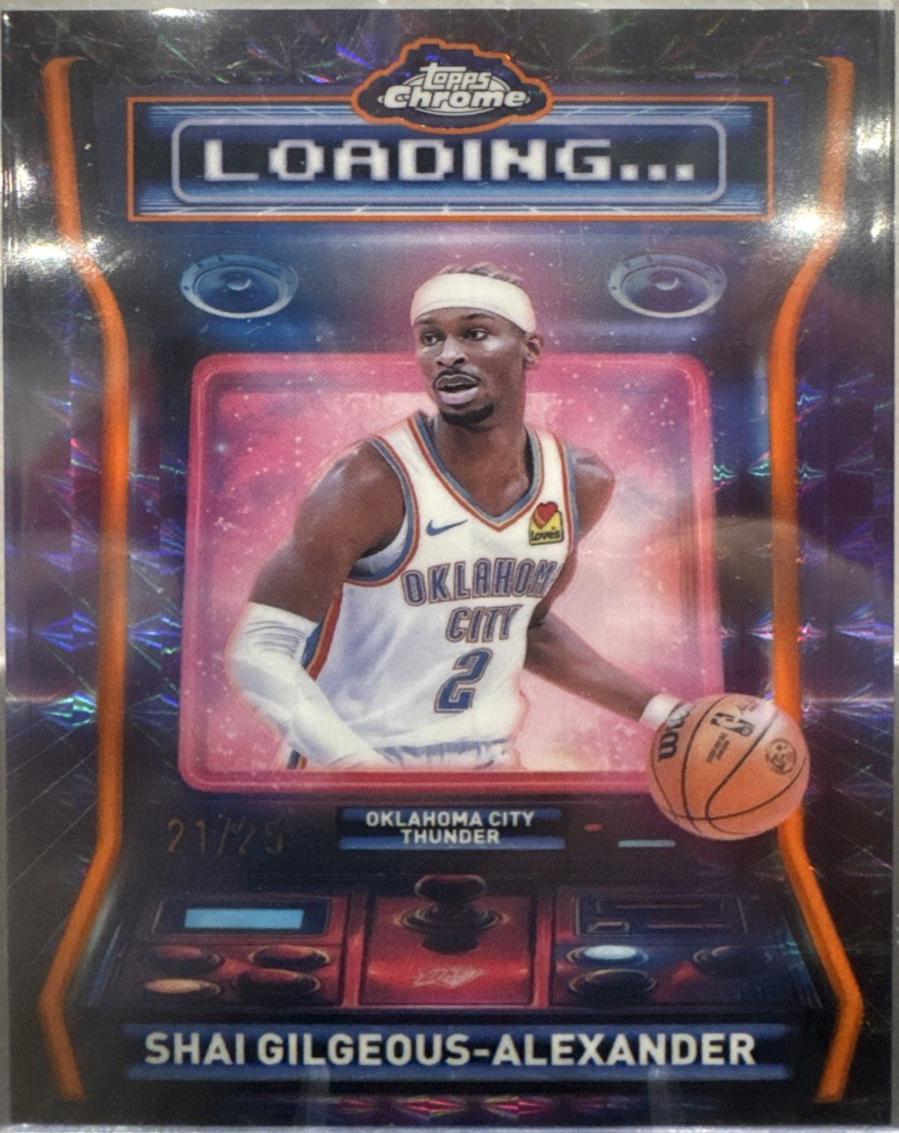 Shai Gilgeous-Alexander [Refractor Orange] #LD-1