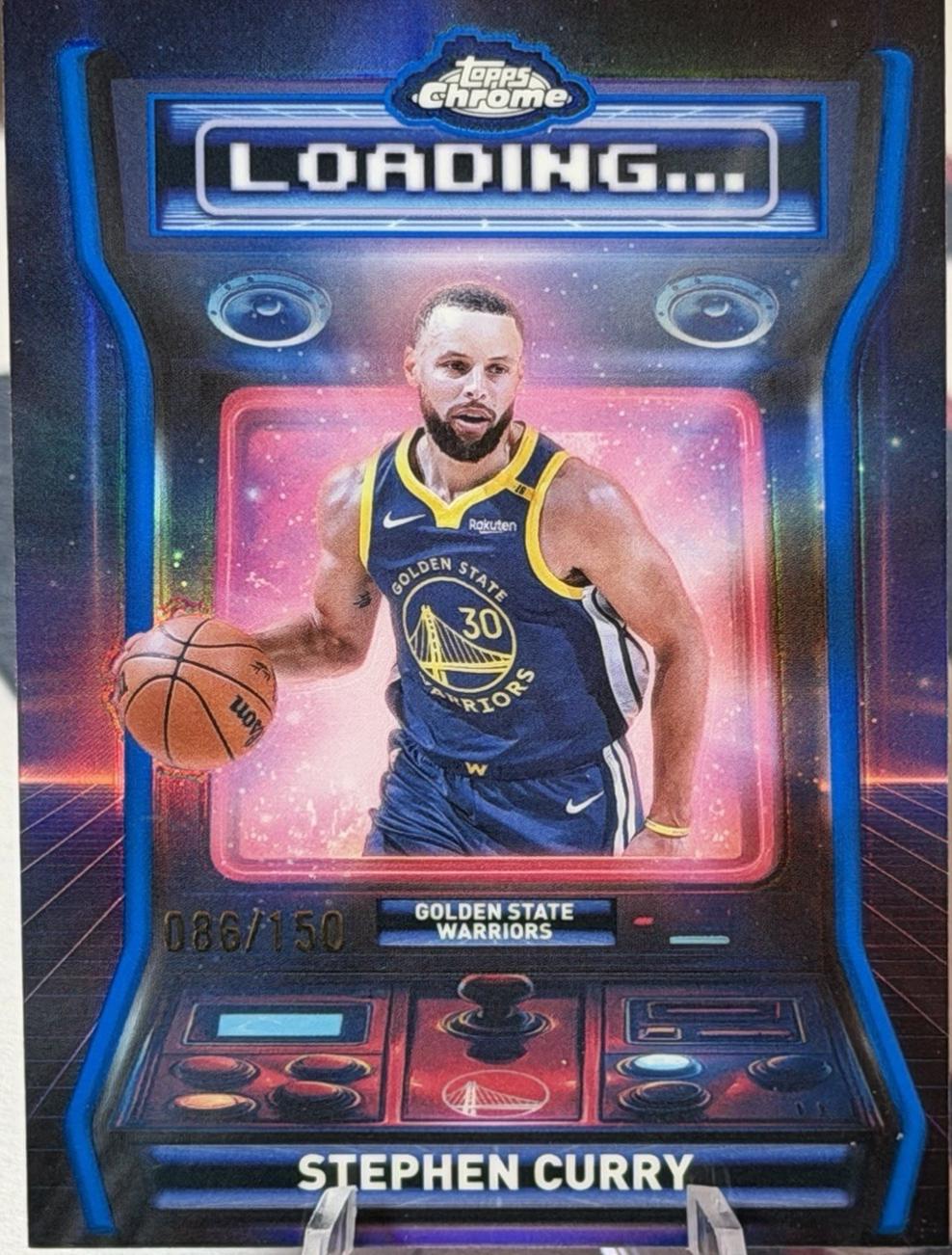 Stephen Curry [Refractor Blue] #LD-4
