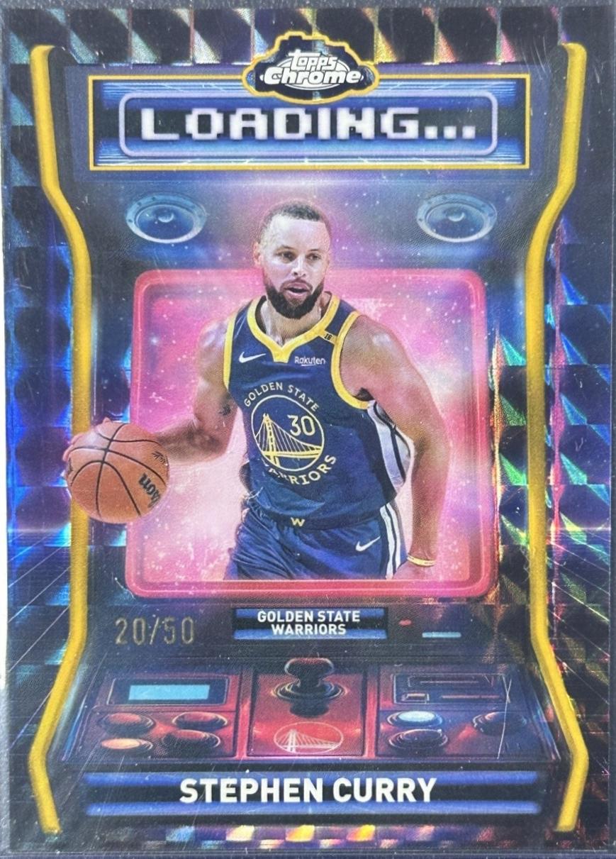 Stephen Curry [Refractor Gold Geometric] #LD-4