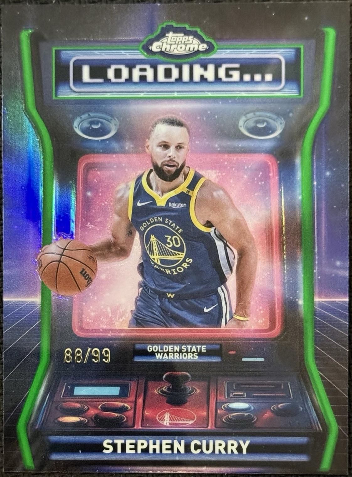 Stephen Curry [Refractor Green] #LD-4