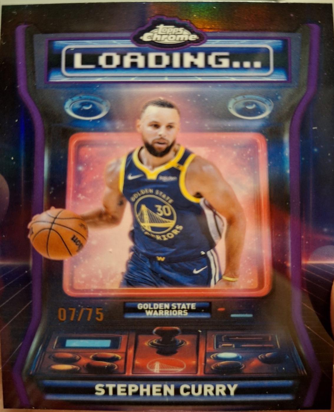 Stephen Curry [Refractor Purple Geometric] #LD-4