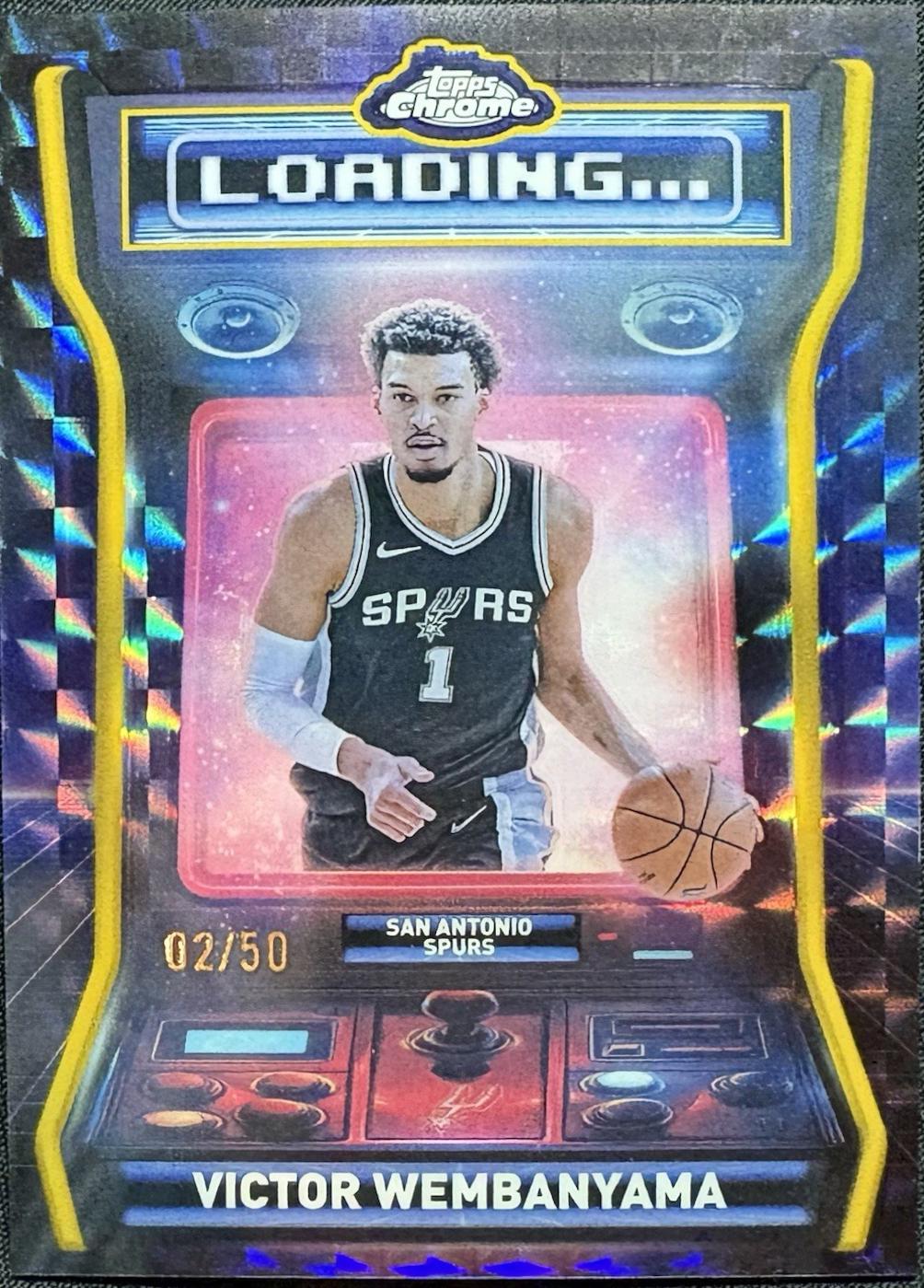 Victor Wembanyama [Refractor Gold Geometric] #LD-2