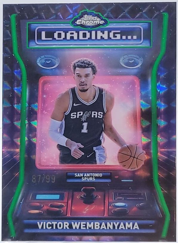 Victor Wembanyama [Refractor Green Geometric] #LD-2