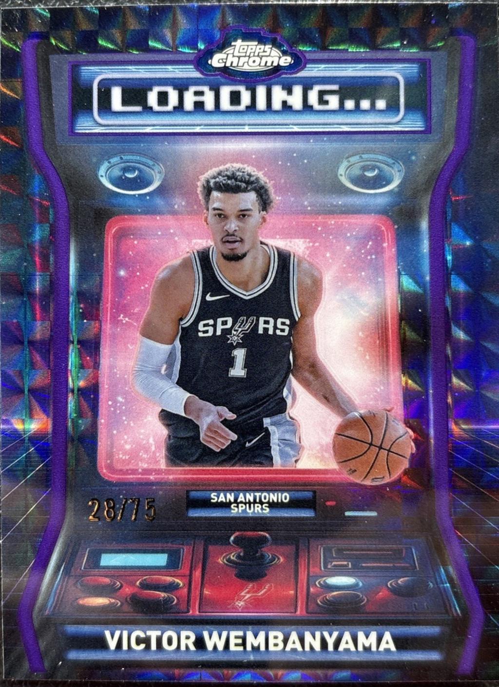 Victor Wembanyama [Refractor Purple Geometric] #LD-2