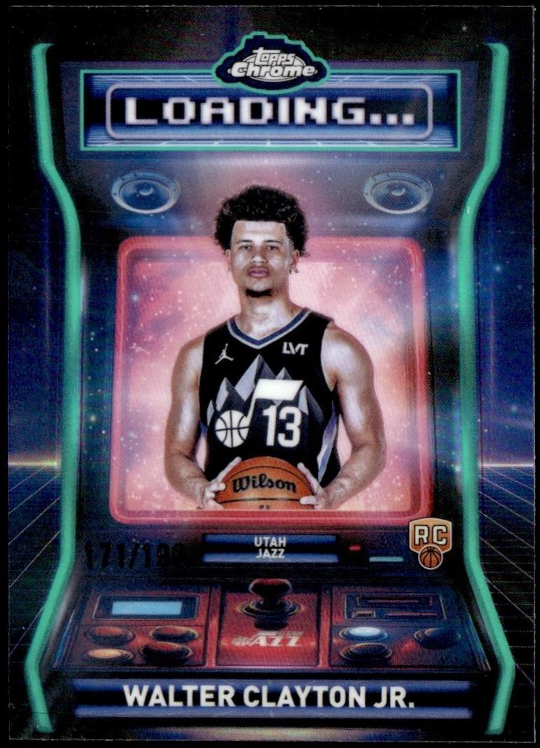 Walter Clayton Jr. [Refractor Aqua] #LD-15