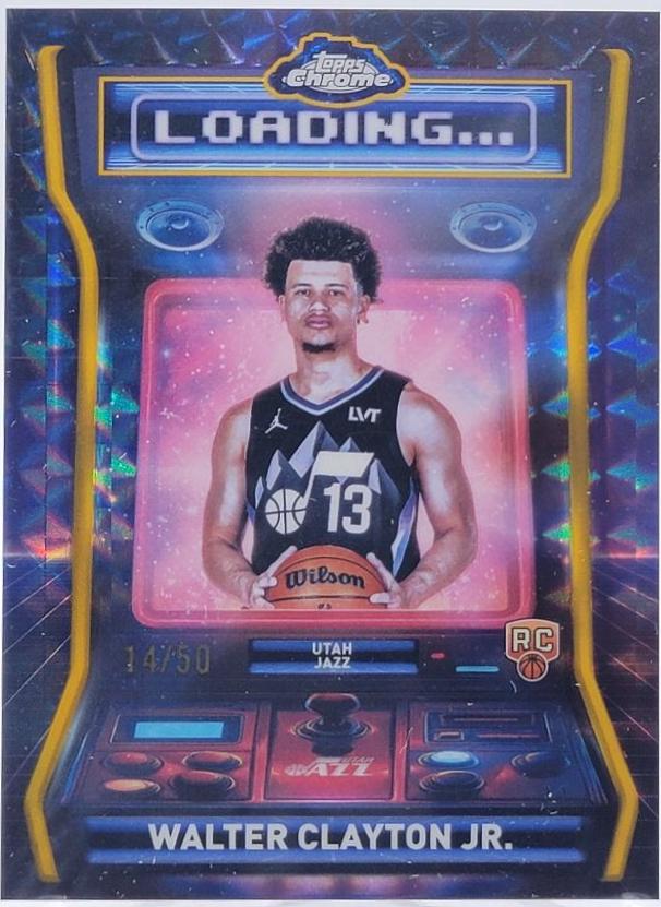 Walter Clayton Jr. [Refractor Gold] #LD-15