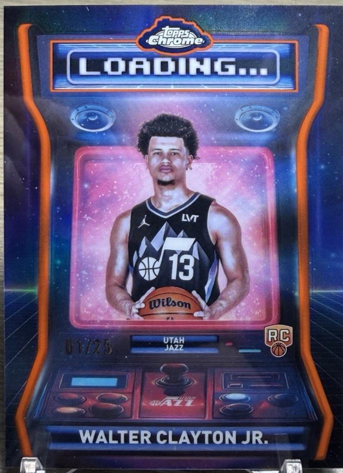 Walter Clayton Jr. [Refractor Orange] #LD-15