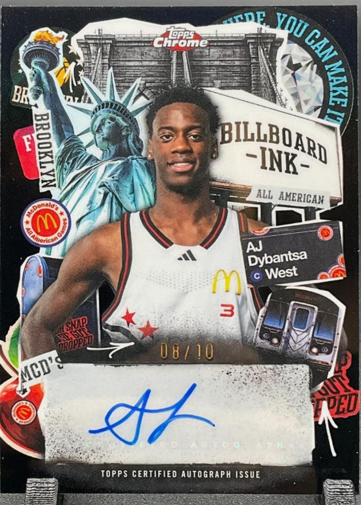 AJ Dybantsa [Black Refractor] #BI-AD