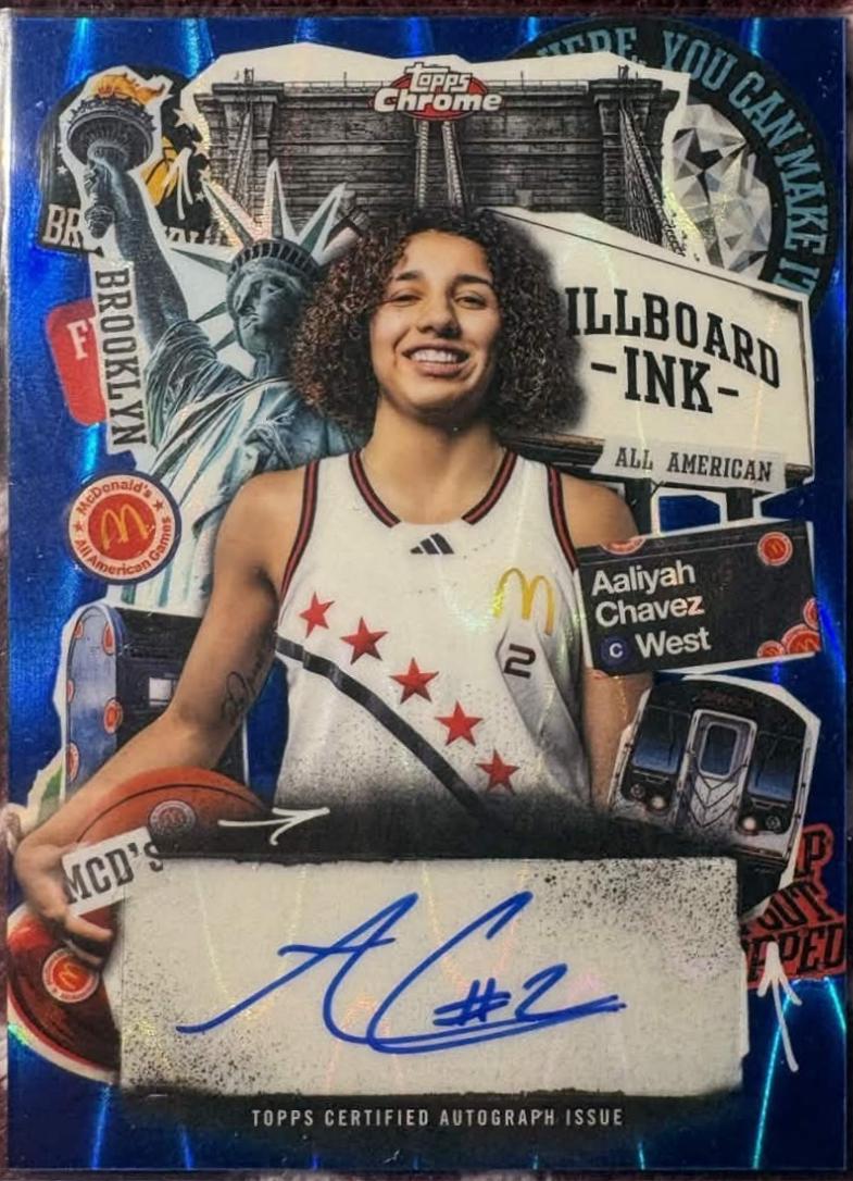 Aaliyah Chavez [Blue RayWave Refractor] #BI-AC