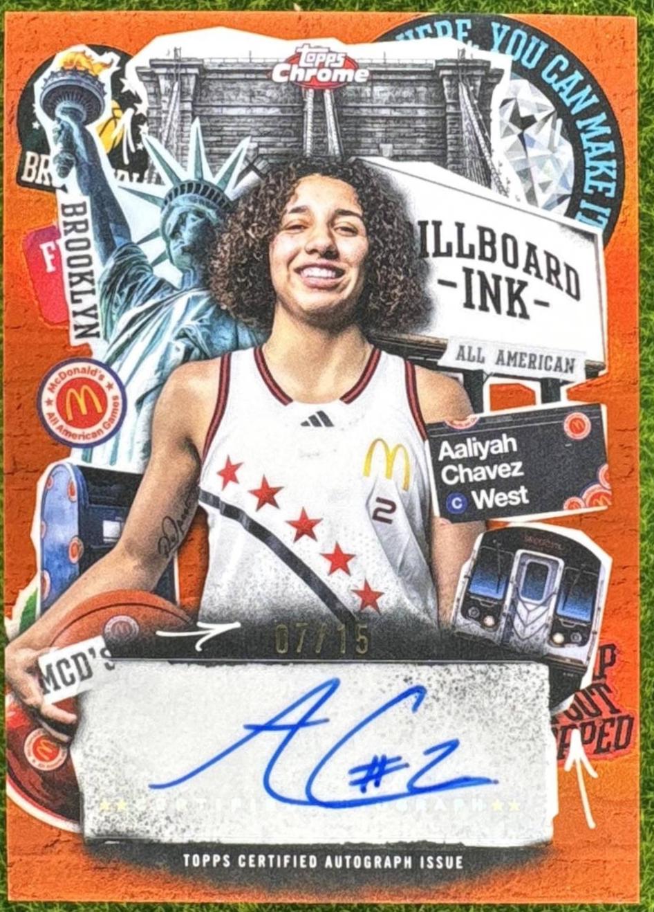 Aaliyah Chavez [Orange Refractor] #BI-AC