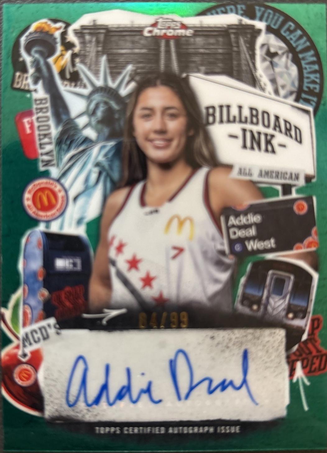 Addie Deal [Green Refractor] #BI-ADE