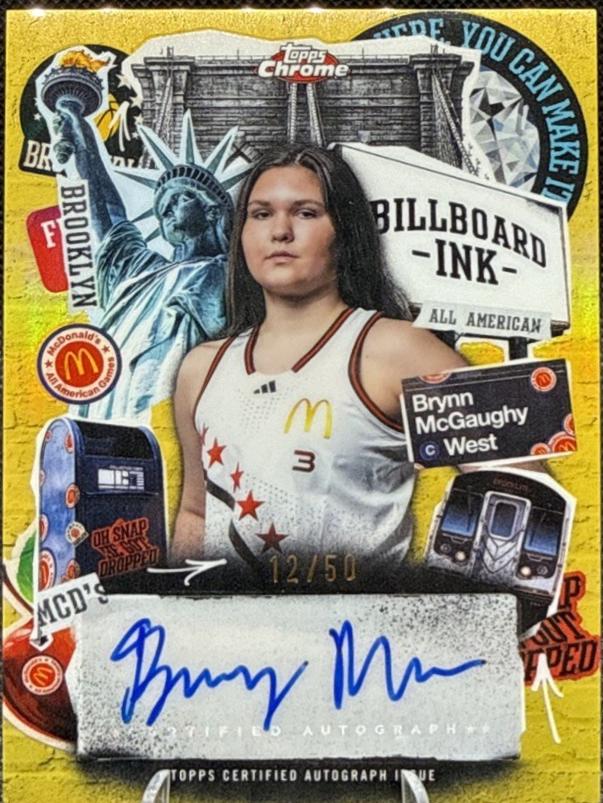 Brynn McGaughy [Gold Refractor] #BI-BM