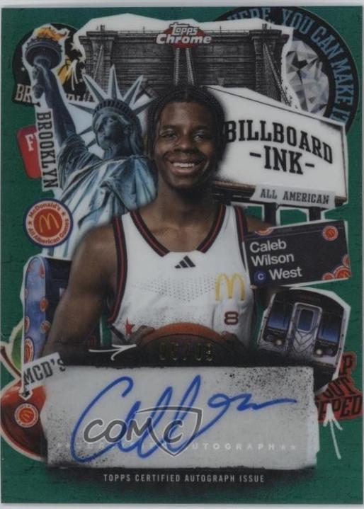 Caleb Wilson [Green Refractor] #BI-CW