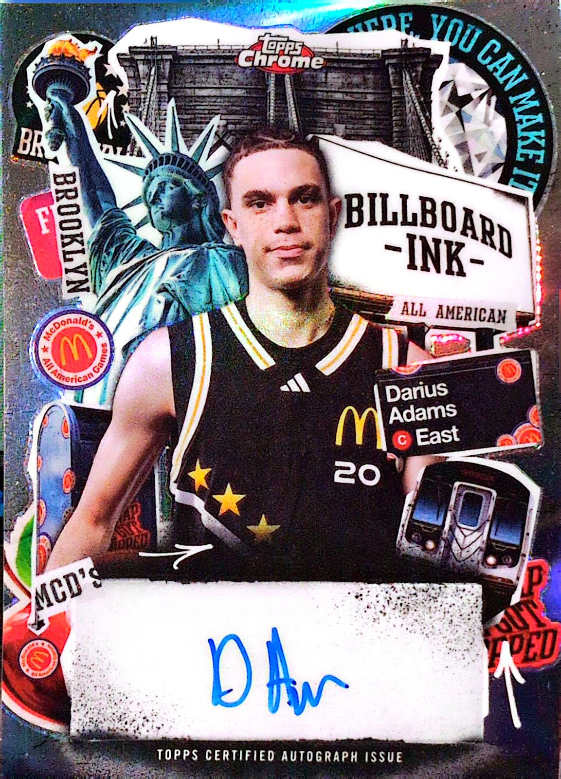 Darius Adams [Refractor] #BI-DA