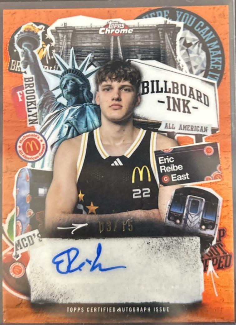 Eric Reibe [Orange Refractor] #BI-ER