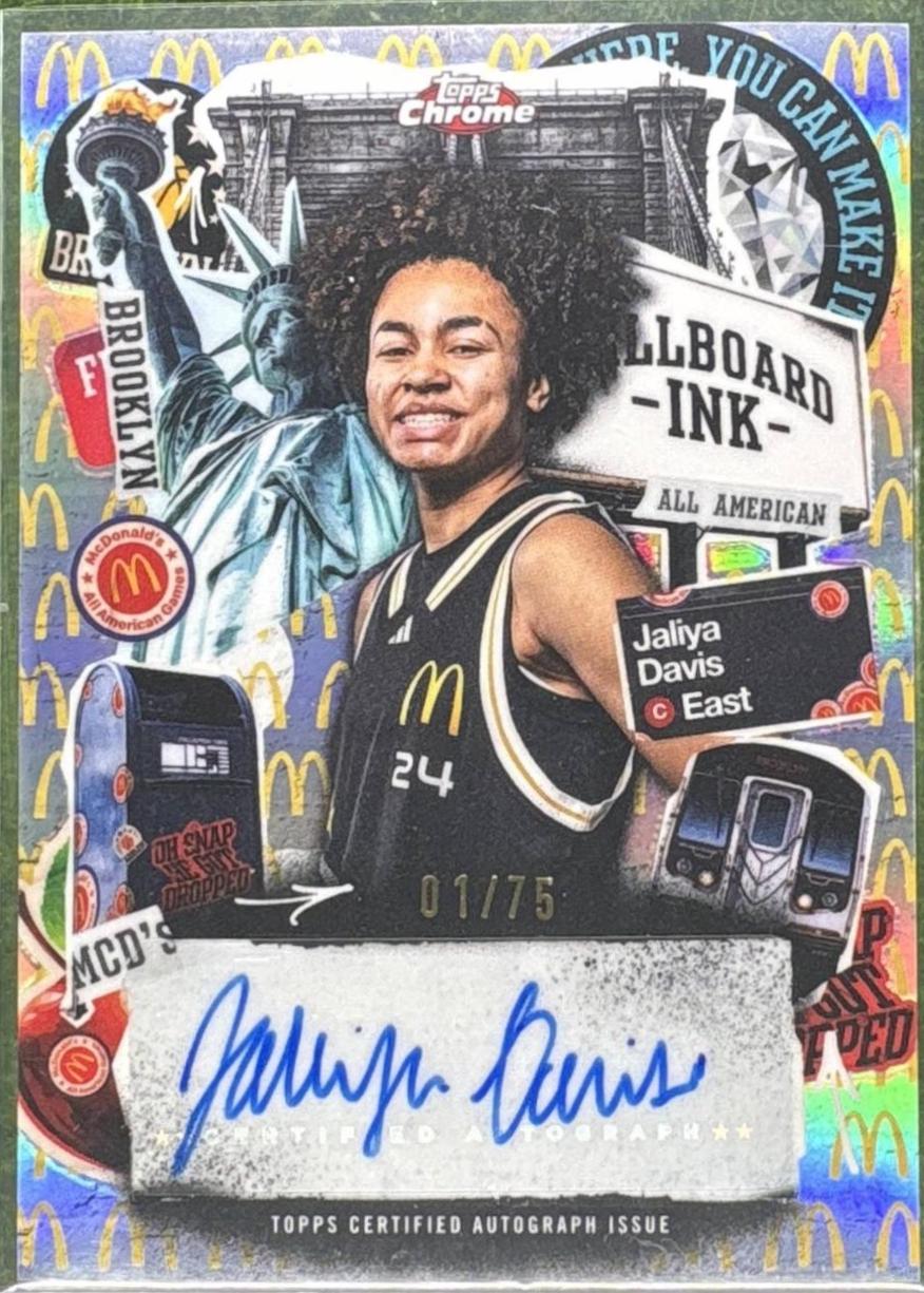 Jaliya Davis [McDonald's Logo Refractor] #BI-JD
