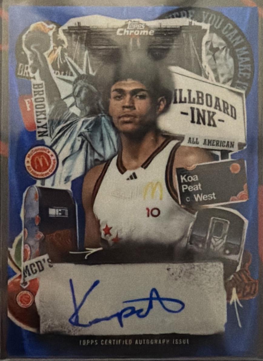 Koa Peat [Blue RayWave Refractor] #BI-KP