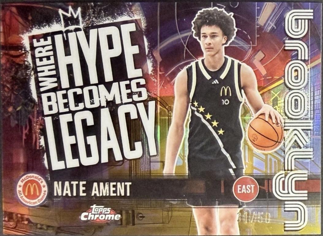 Nate Ament [Gold Refractor] #BI-NA