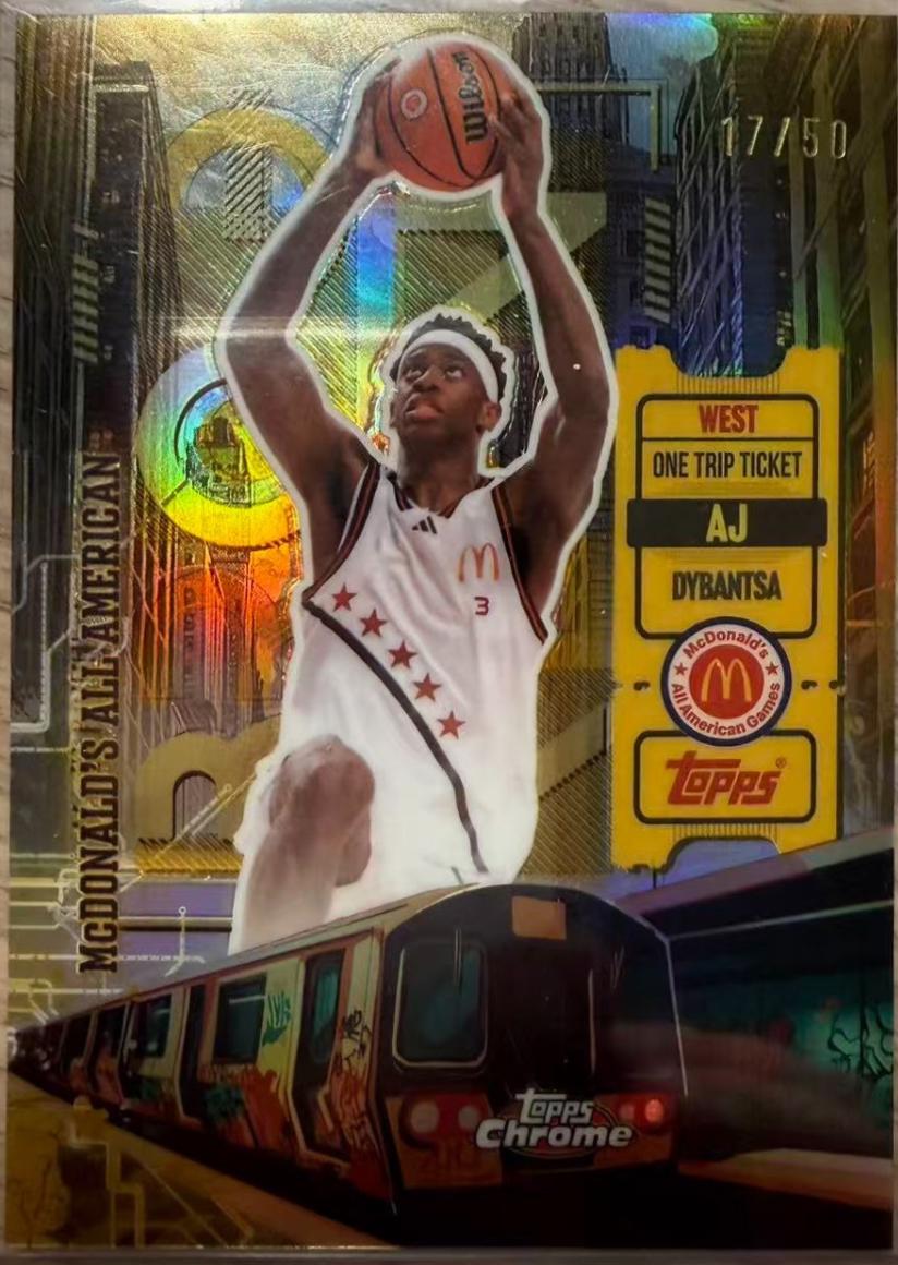 AJ Dybantsa [Gold Refractor] #HR-7