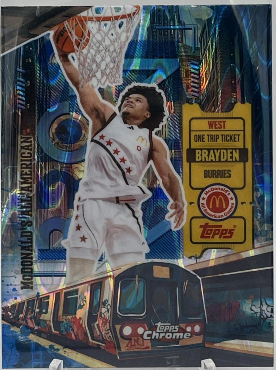 Brayden Burries [Blue RayWave Refractor] #HR-8
