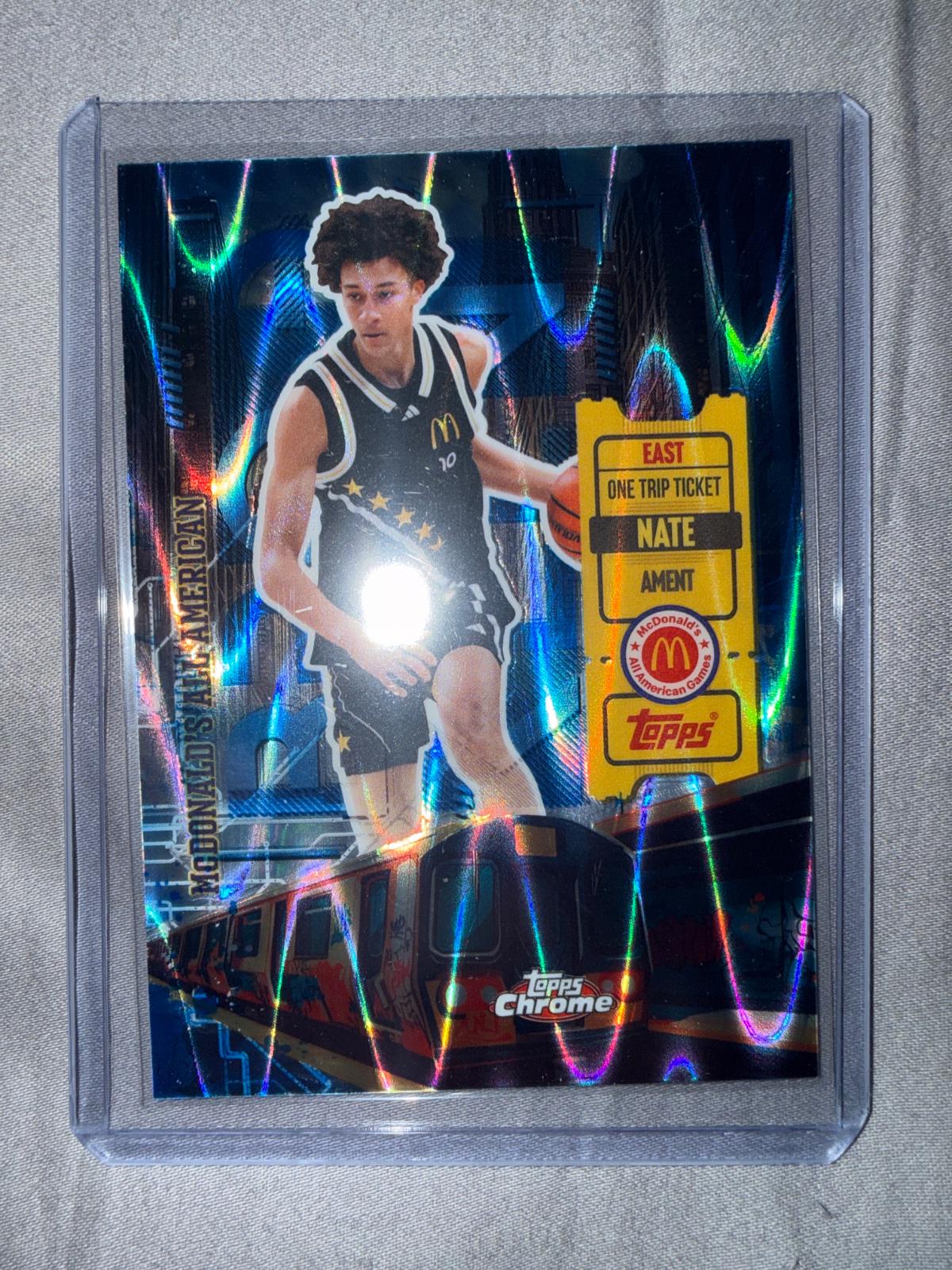 Nate Ament [Blue RayWave Refractor] #HR-3