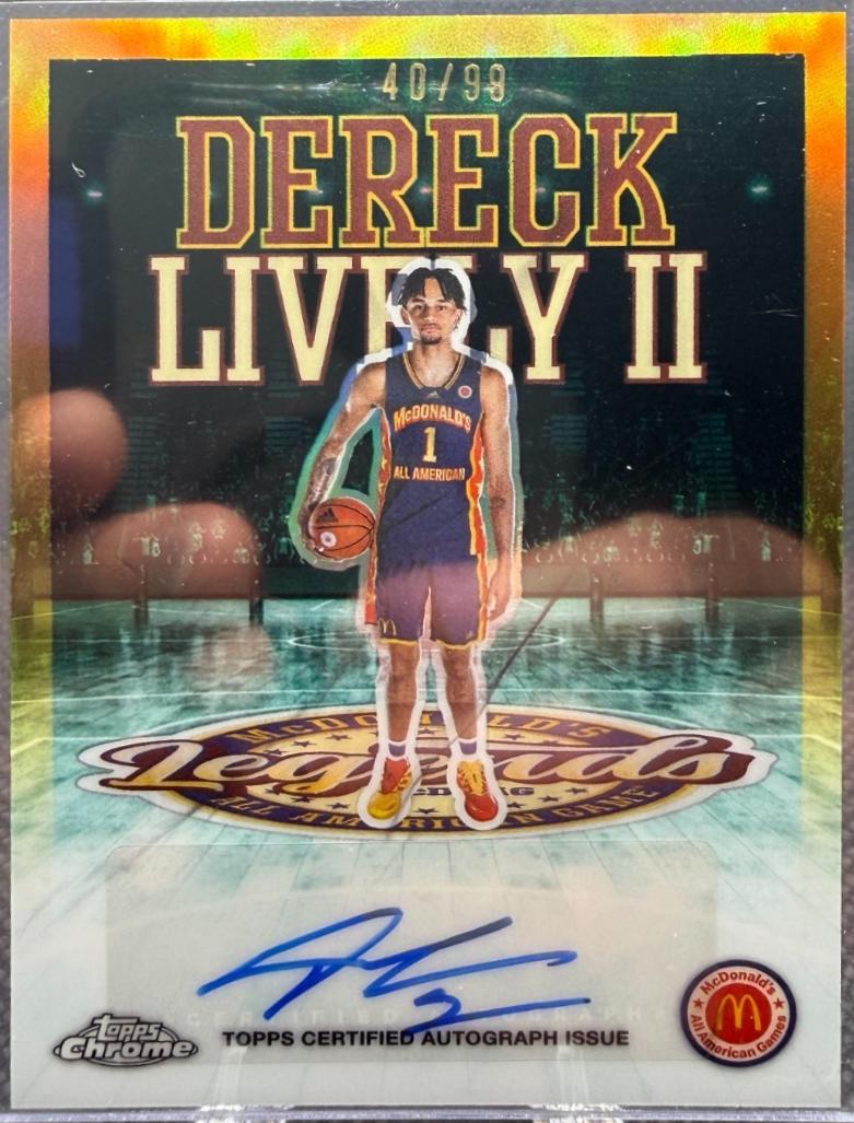 Dereck Lively II [Green Refractor] #LA-DL