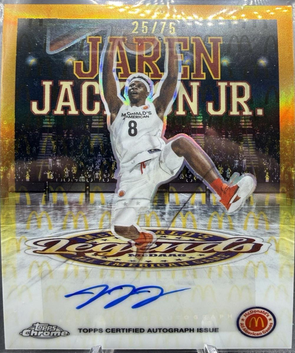 Jaren Jackson Jr. [McDonald's Logo Refractor] #LA-JJ