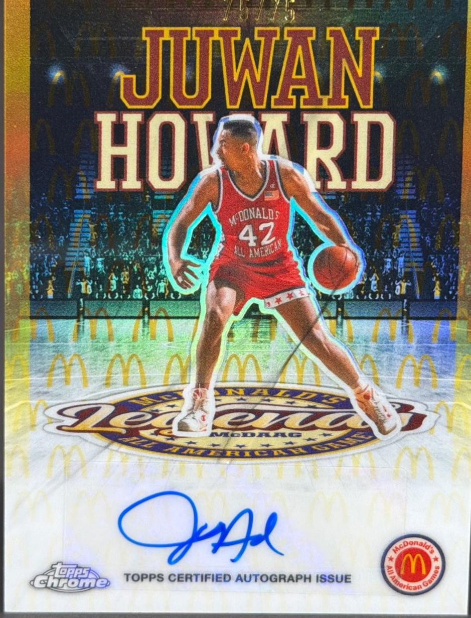 Juwan Howard [McDonald's Logo Refractor] #LA-JH