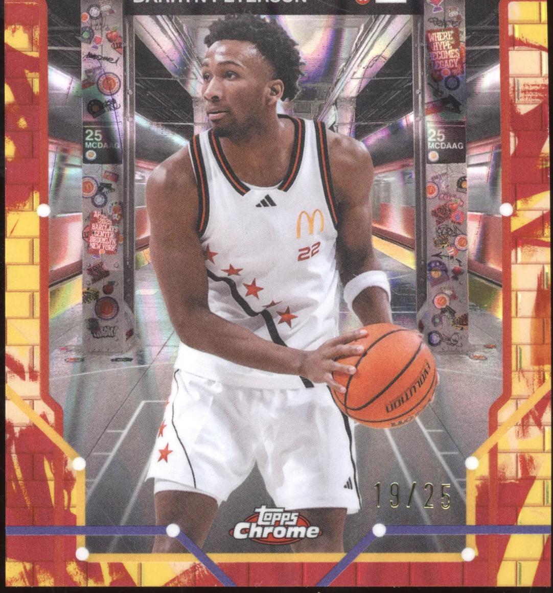 Darryn Peterson [Tie-Dye RayWave Refractor] #PP-12