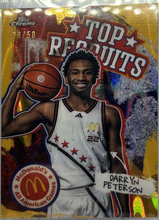 Darryn Peterson [Gold Refractor] #TP-12