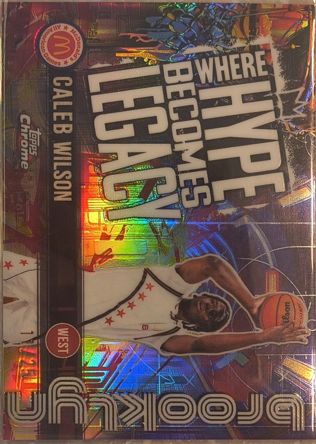 Caleb Wilson [Tie-Dye RayWave Refractor] #HL-5