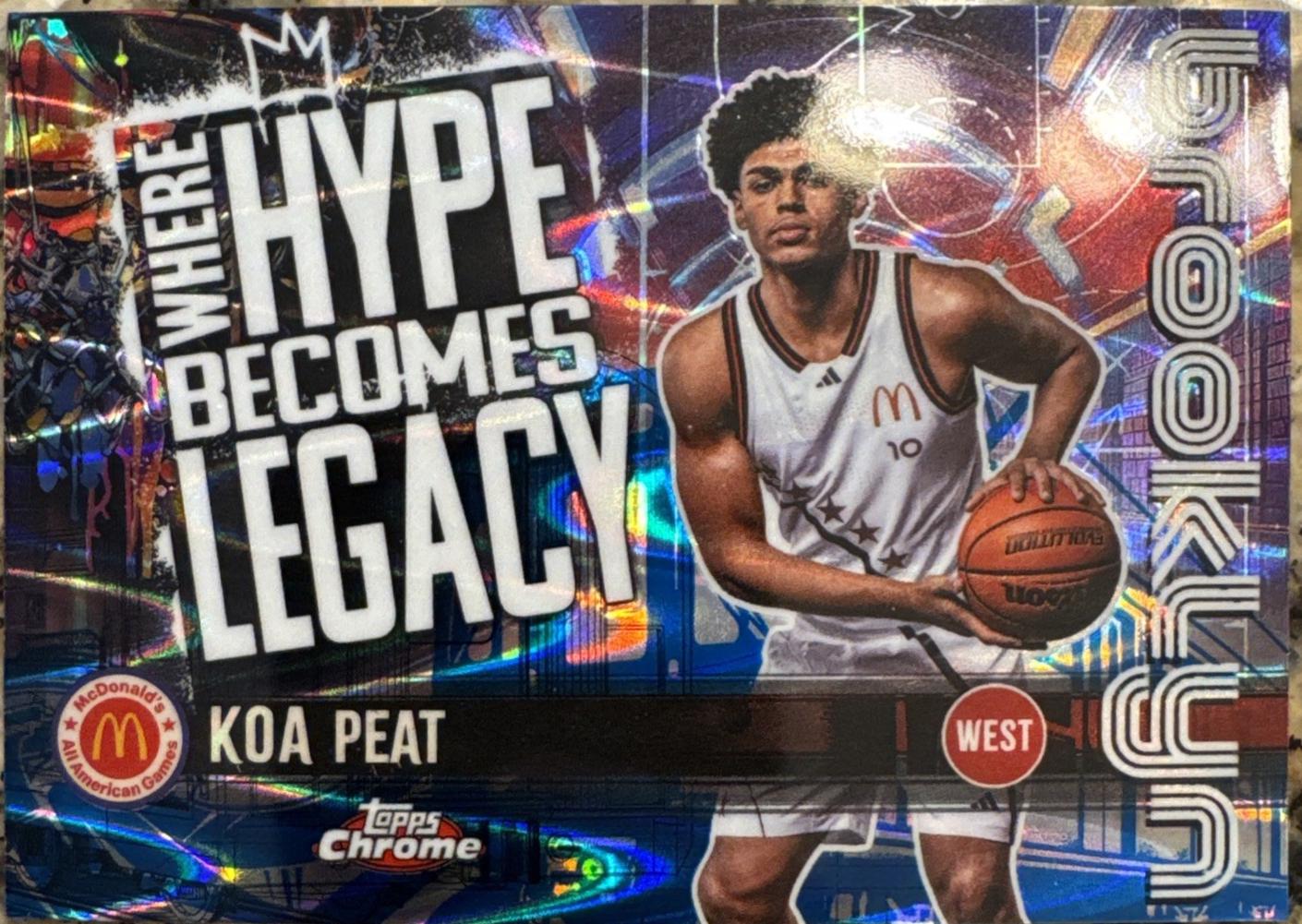 Koa Peat [Blue RayWave Refractor] #HL-3