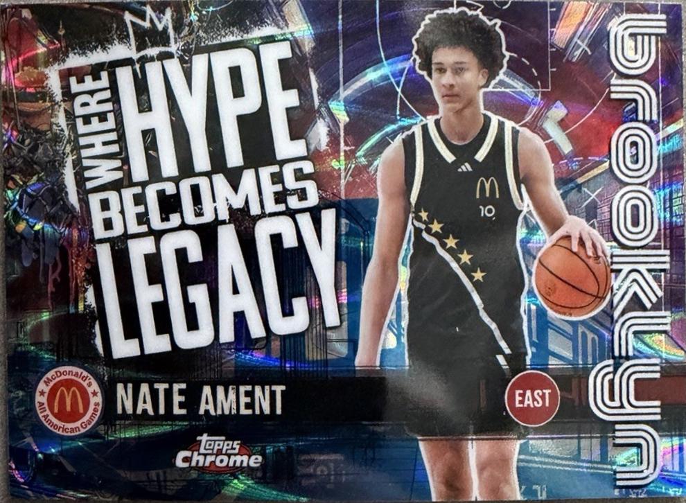 Nate Ament [Blue RayWave Refractor] #HL-2
