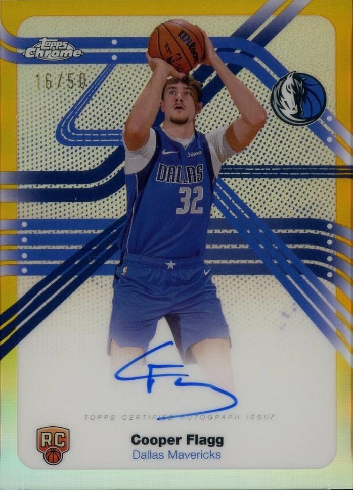 Cooper Flagg [Gold Refractor] #NS-CF