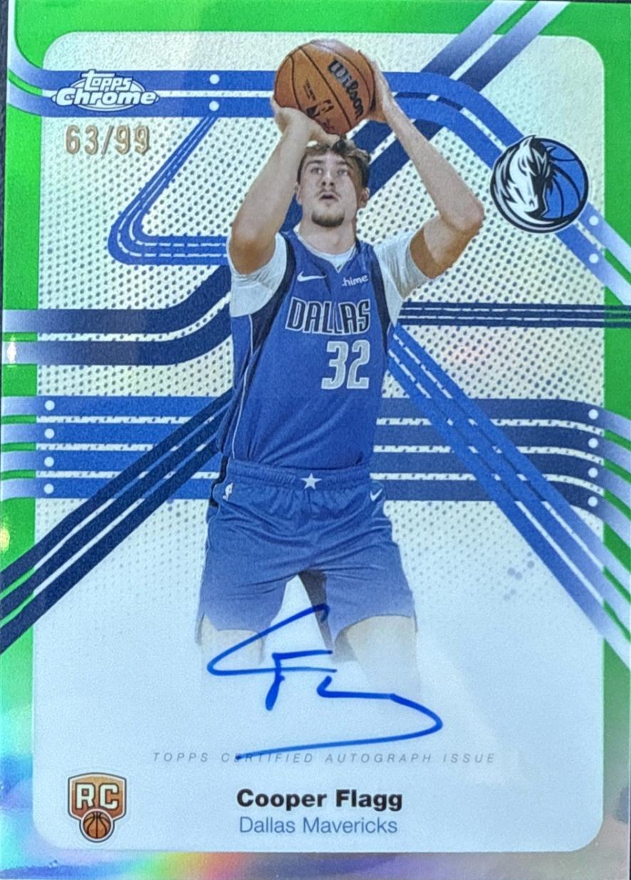 Cooper Flagg [Green Refractor] #NS-CF