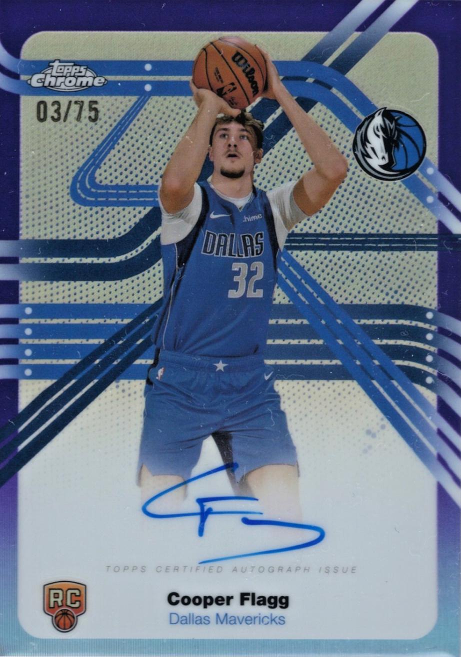 Cooper Flagg [Purple Refractor] #NS-CF
